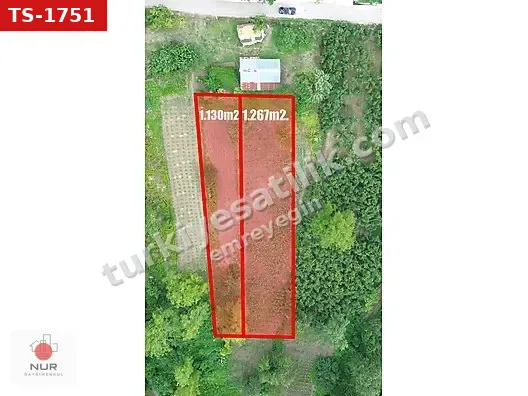 NUR GAYRİMENKUL'DEN KIZANLIK MAH 2.397m2 %40 2 KAT İMARLI ARSA